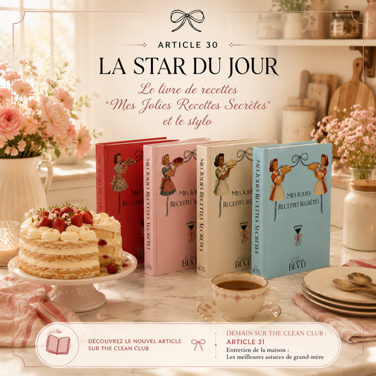 ARTICLE 30 : La Star du jour, Mes Jolies Recettes Secrètes