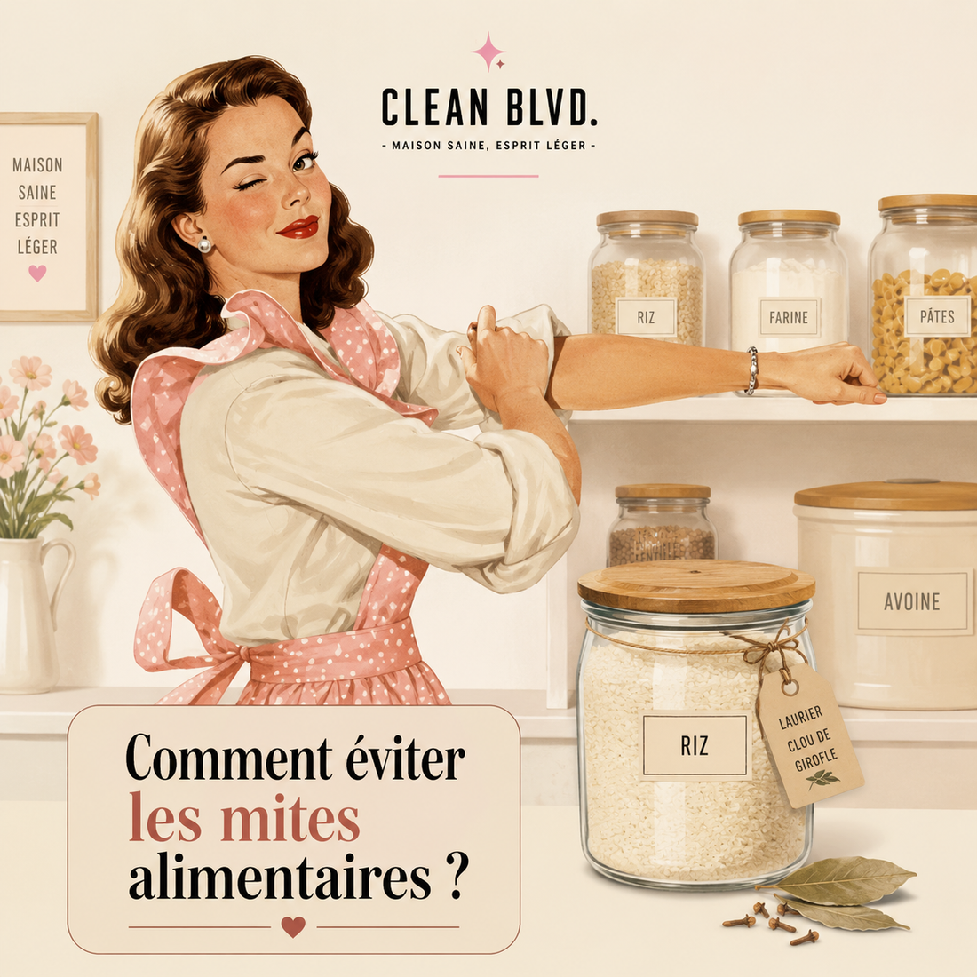 ARTICLE 5 : Comment éviter les mites alimentaires ?