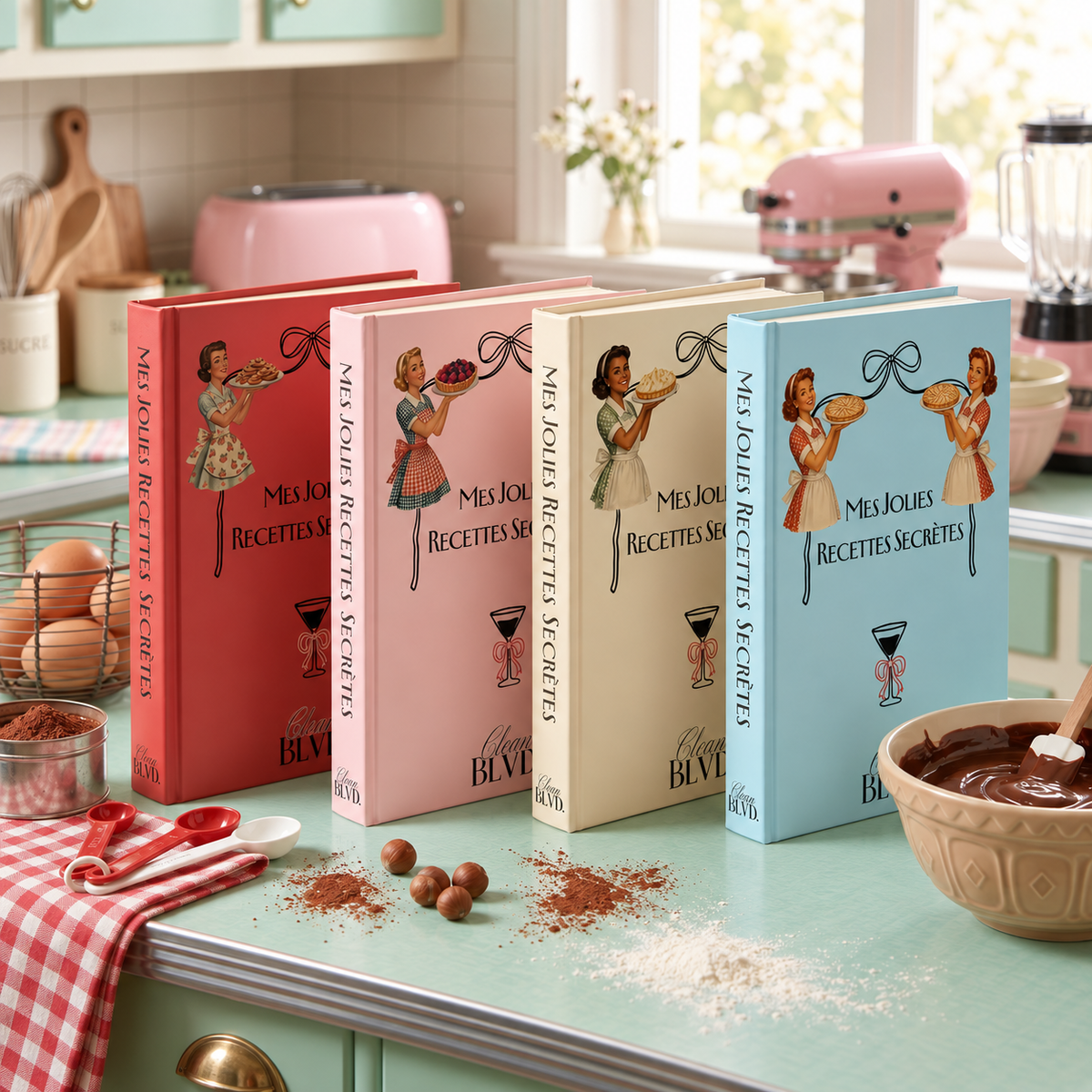 Mes Jolies Recettes Secrètes : Livre de Recette à compléter