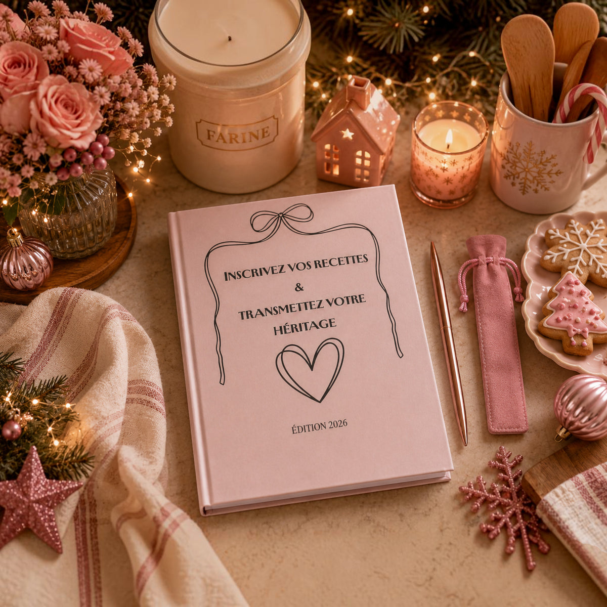 Coffret Livre à compléter avec stylo élégant