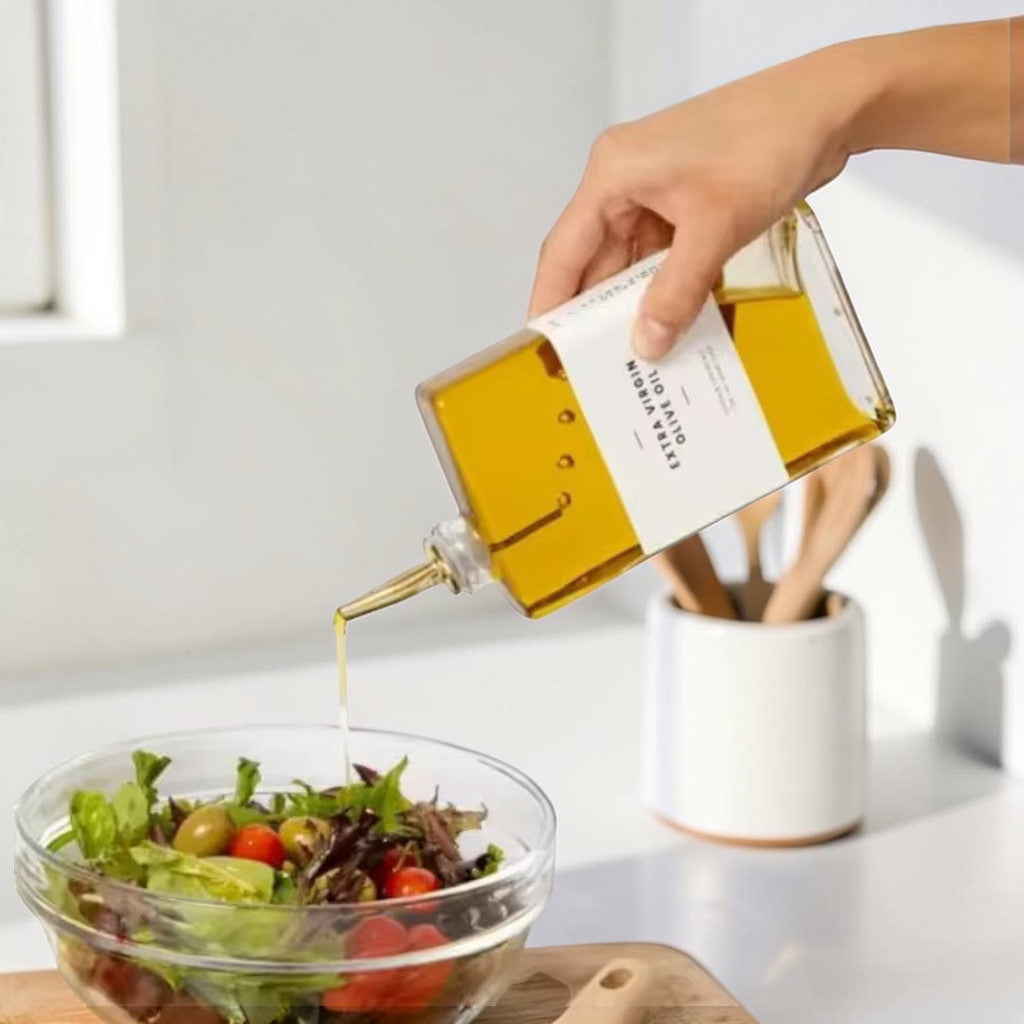 Huilier en Verre 500 ml avec Bec Verseur