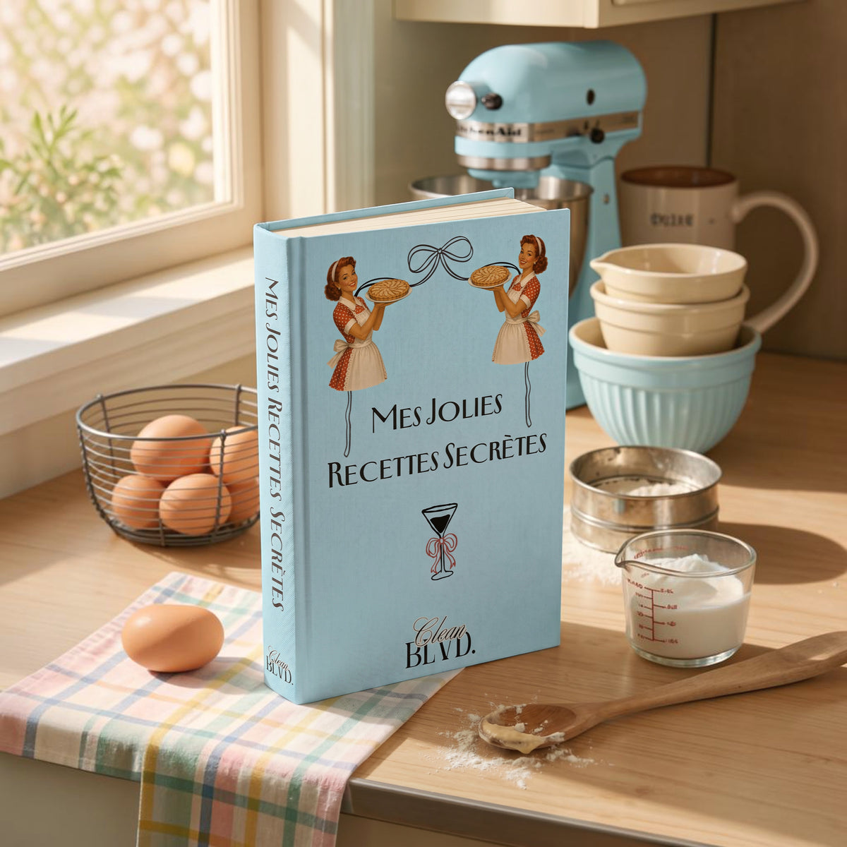 Mes Jolies Recettes Secrètes : Livre de Recette à compléter