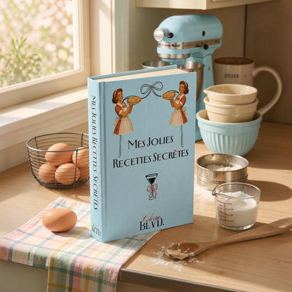 Mes Jolies Recettes Secrètes : Livre de Recette à compléter