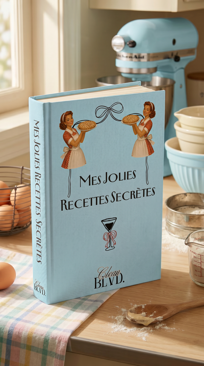 Mes Jolies Recettes Secètes : Livre de Recette à compléter