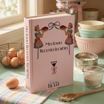 Mes Jolies Recettes Secètes : Livre de Recette à compléter