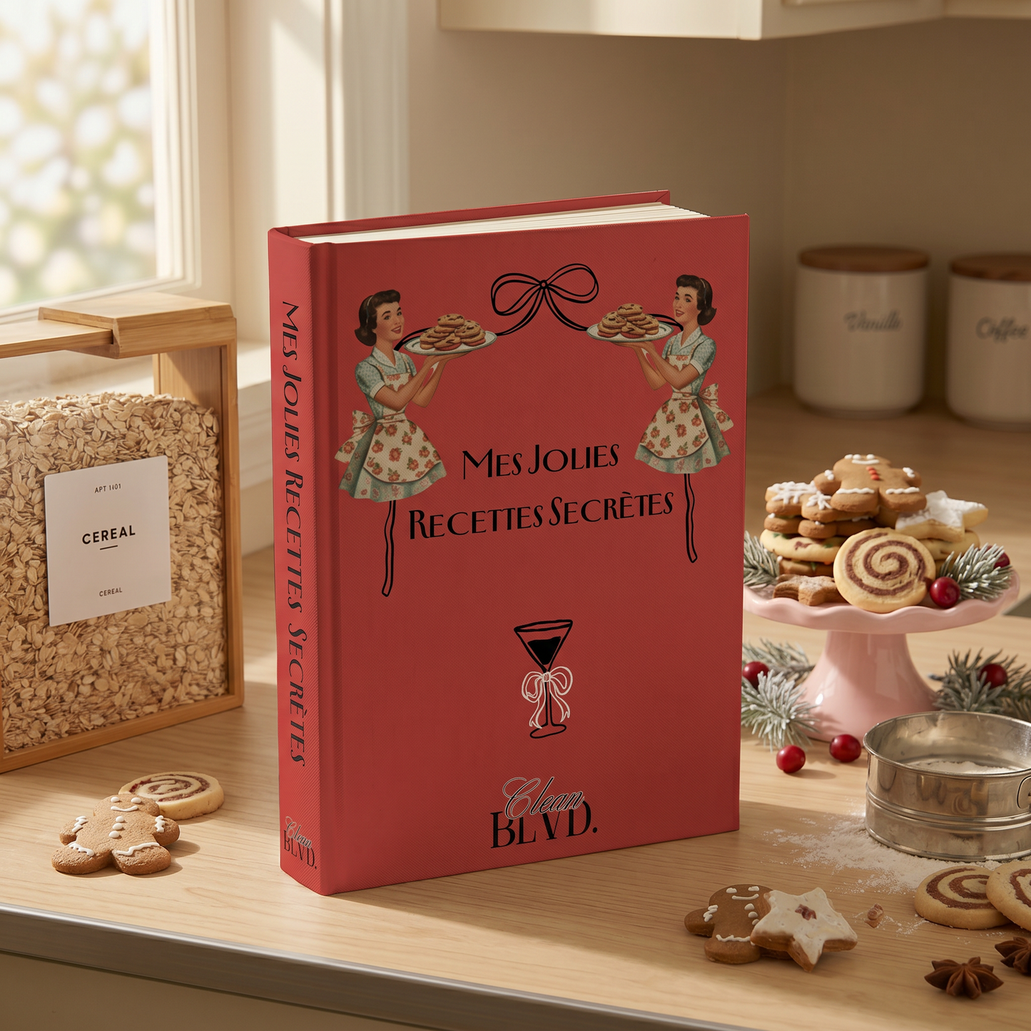 Mes Jolies Recettes Secètes : Livre de Recette à compléter