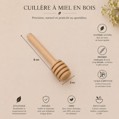 Cuillère Miel en bois