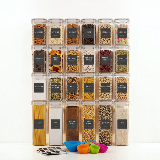 Lot de Boîtes de Rangement Hermétiques