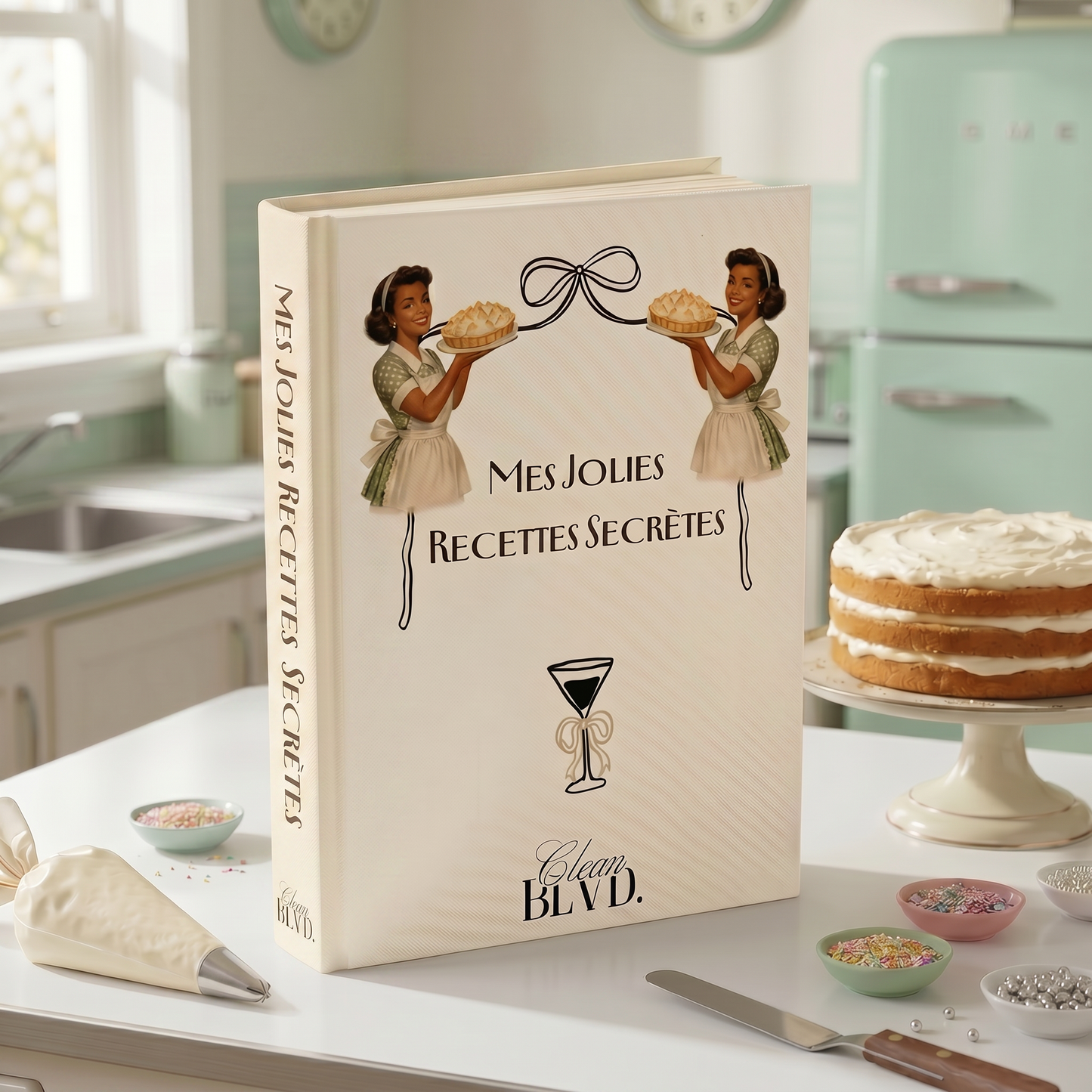 Mes Jolies Recettes Secètes : Livre de Recette à compléter